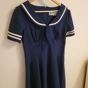 Hell bunny vixen sailor dress